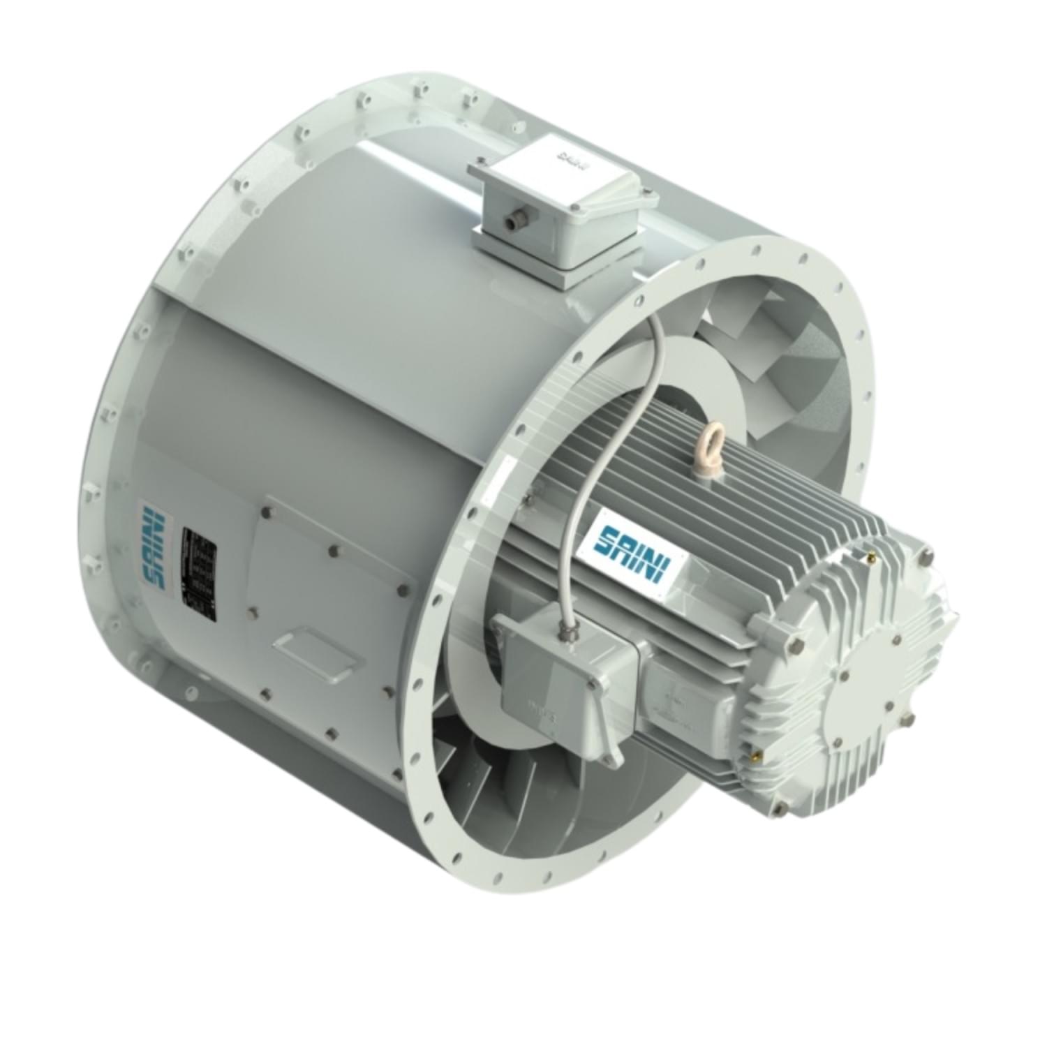 Engine room blowers for locomotives and railway cooling manufactured by Saini Electrical