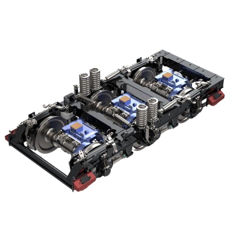 Powered bogie assembly, non-powered bogie assembly, motorized bogie for railway manufactured by Saini Electrical
