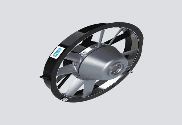 Grid and radiator fans for diesel-electric locomotives and DEMUs manufactured by Saini Electrical